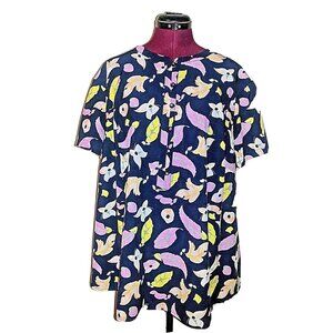 TOCCA for Gwynnie Bee Blouse Top Women’s Plus Size 2X Multicolor Button Front